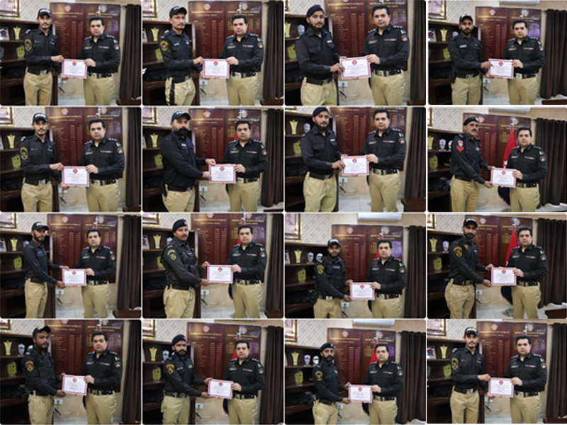 SSP District Central praises Shaheen Force personnel