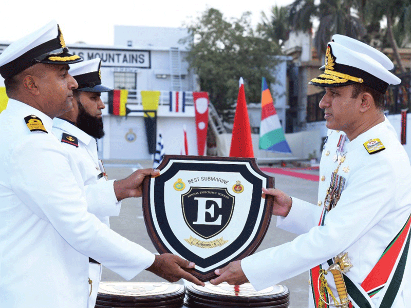 Pakistan Navy’s Fleet Annual Efficiency Competition parade held