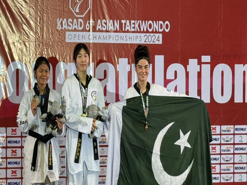 Maliha clinches bronze medal at 6th Asian Open Taekwondo Championship