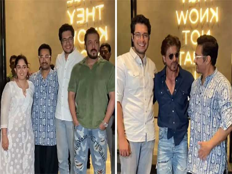 Bollywood’s Big Three: Shah Rukh, Salman, and Aamir reunite at ‘Loveyapa’ screening