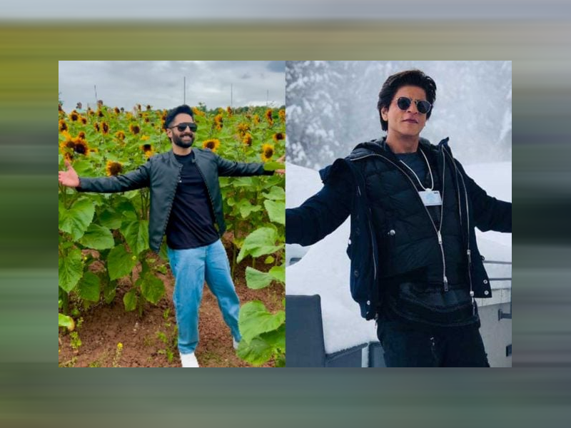 Danish Taimoor re-forms SRK’s iconic pose in UK