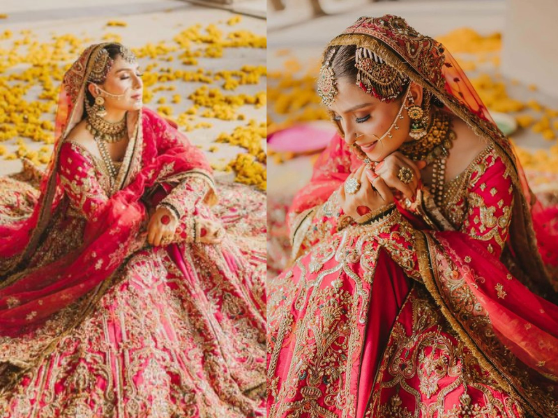 Ayeza shines in her latest bridal shoot