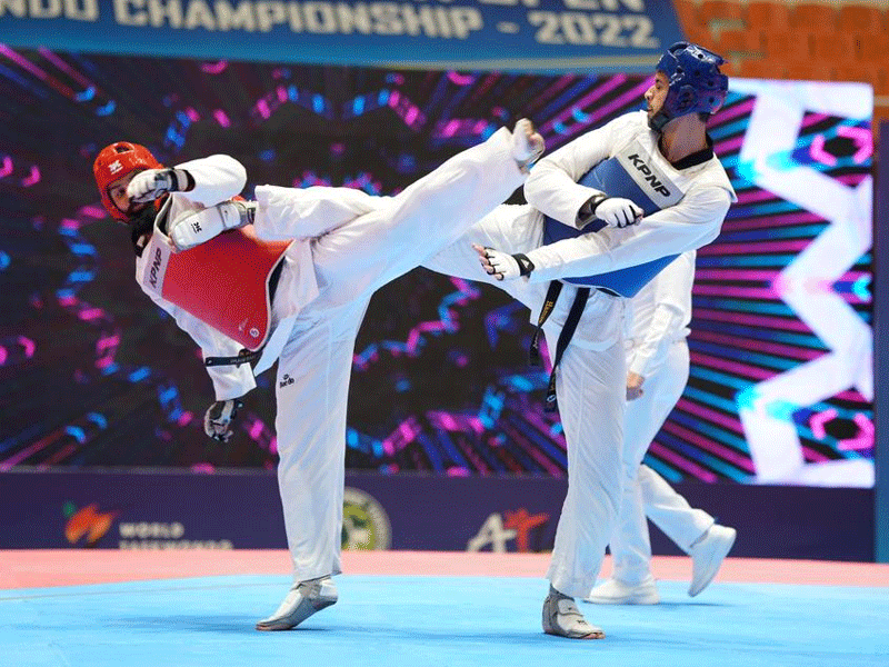 Egypt’s Sherif Khairi, Iran’s Danial Bozurgishoob clinch Gold Medals in 4th Combaxx Asian Open Intl Taekwondo Championship G2