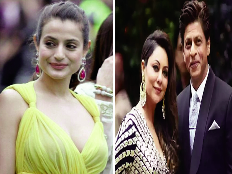 Ameesha Patel shares throwback picture with Shah Rukh Khan, Gauri Khan