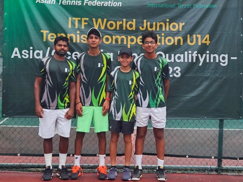 Pakistan qualifies for ITF U14 World Jr finals after 27 years