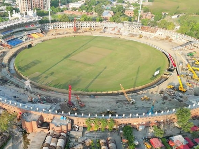 Running Man’ statue installed at newly renovated Gaddafi Stadium