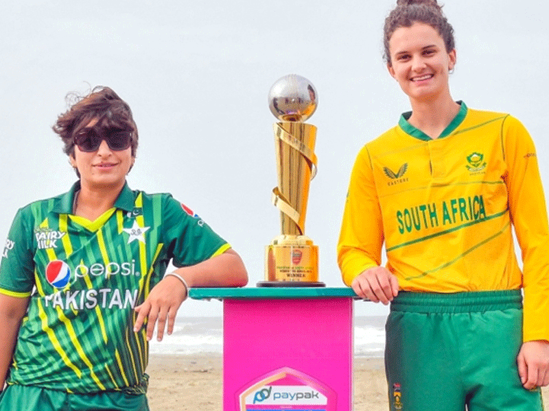 Trophy for Pakistan-South Africa Women’s T20I series unveiled