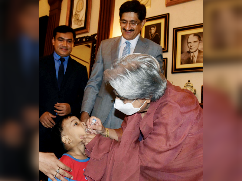 CM Murad launches week-long anti-polio drive to cover 16 high-risk districts in Sindh