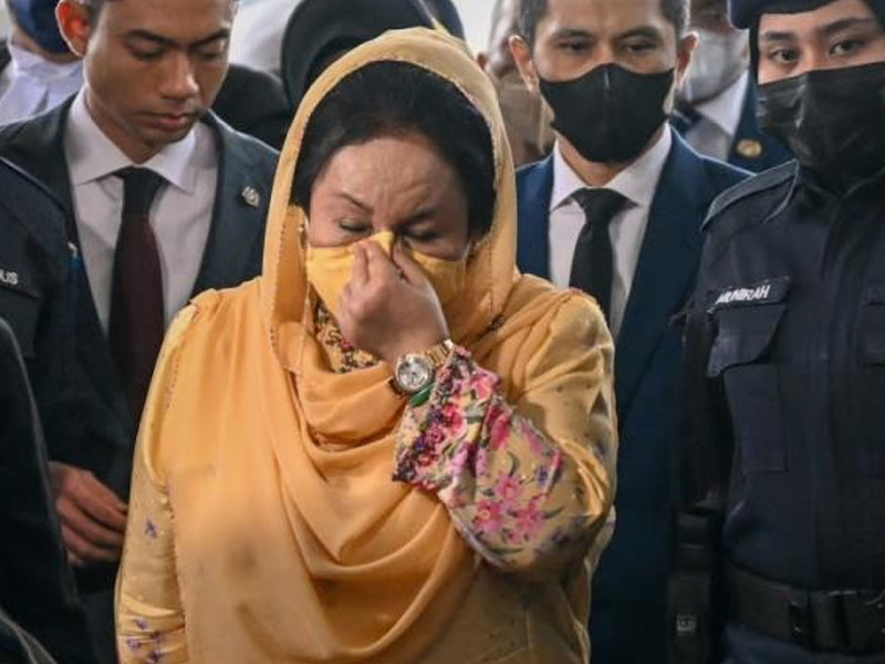 Rosmah Mansor wife of Malaysia’s ex-premier convicted of corruption