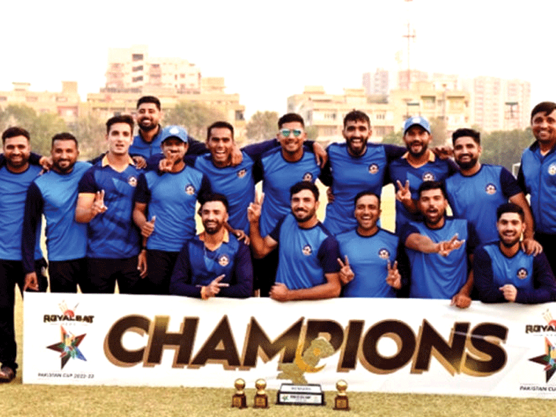 Central Punjab thrashes Balochistan to win Pakistan Cup