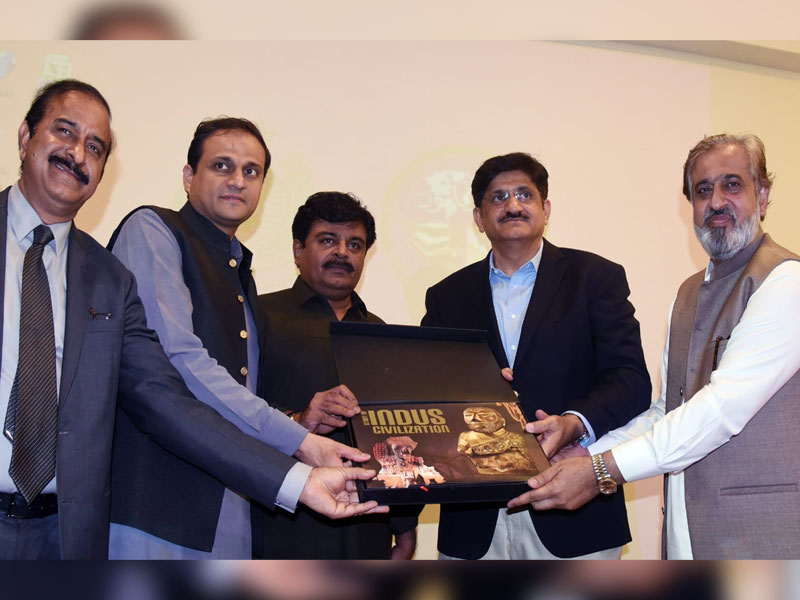 CM Murad launches book `Story of Indus Civilisation’ at Sindh Archives