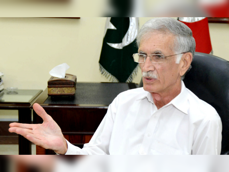 Pervez Khattak resigns from PTI party positions