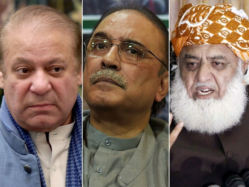 Asif Zardari, Nawaz, Fazl discuss appointment of judges to top court