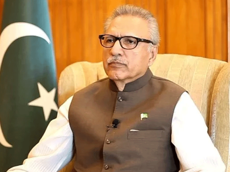 J&K dispute solution possible only in accordance with UNSC resolutions: President Alvi