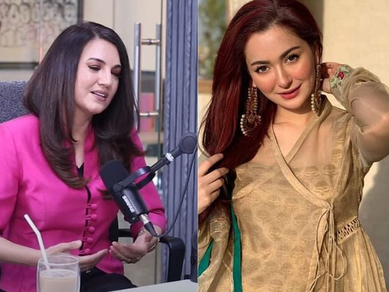 Reham shares marriage tips with Hania