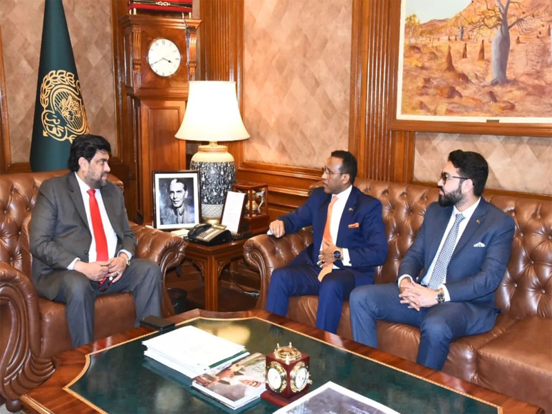 Governor Sindh meets Ethiopian ambassador, discusses bilateral ties, investment opportunities