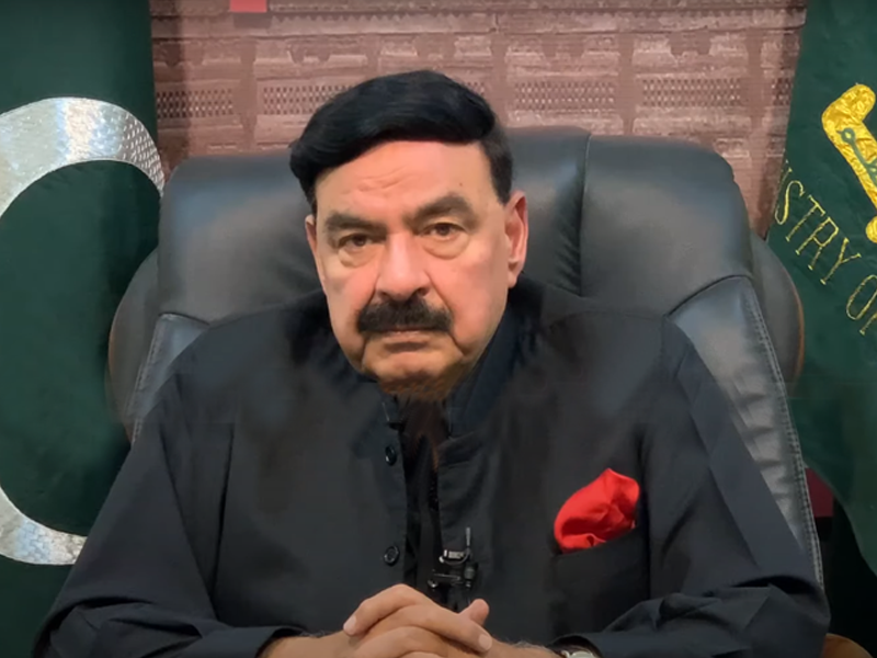 IK to give call for Islamabad once flood recede: Sheikh Rasheed