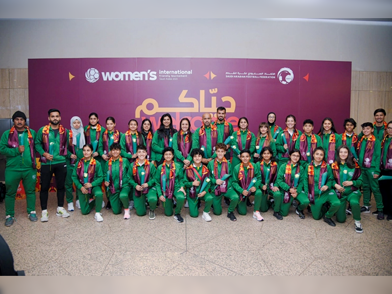 Pakistan Women’s Football team sets foot in Saudi Arabia for four-nation Cup