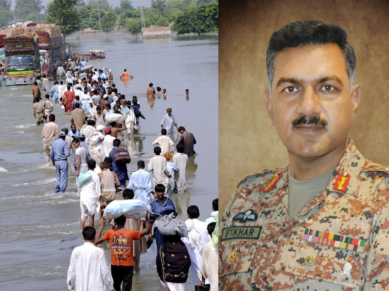 DG Rangers Sindh leading relief operation in Dadu