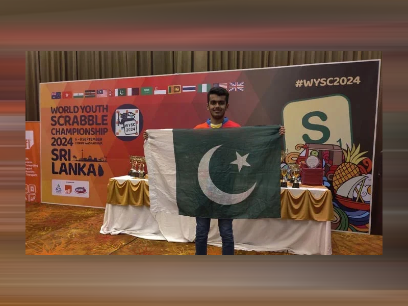 Affan Salman claims victory at World Youth Scrabble Championship