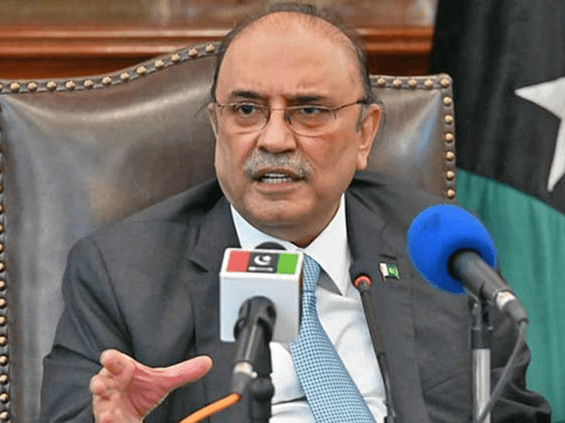 Asif Zardari emphasises need for China-like future planning