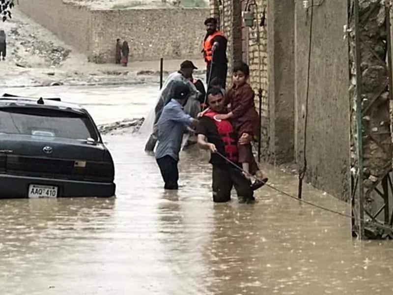 Quetta’s agony: Relentless rains Communication lines, travel routes at halt