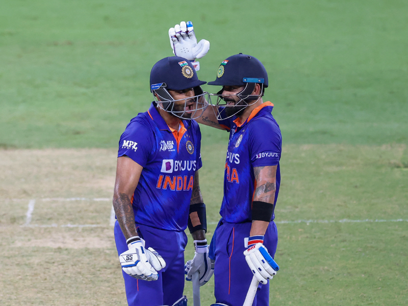 Kohli, Suryakumar power India into Asia Cup Super Four