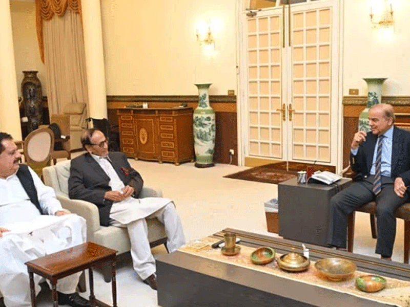 PM Shehbaz, PML-Q Chief meeting story out