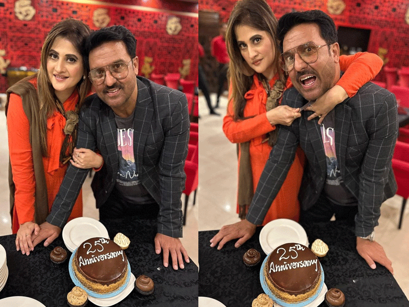 Sahiba, Rambo celebrate 25 years of marriage