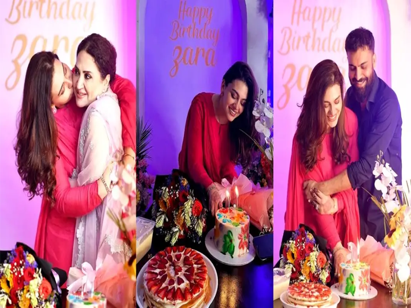 Zara Noor Abbas celebrates birthday with husband 