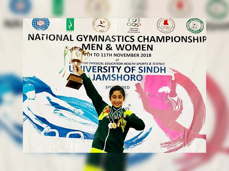 National Women's Gymnastics Championship will start today at Sindh University Jamshoro