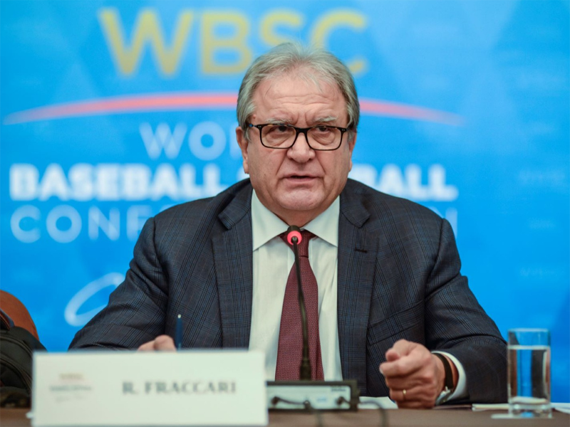 WBSC president Riccardo Fraccari impressed by performance of Pak women softball players