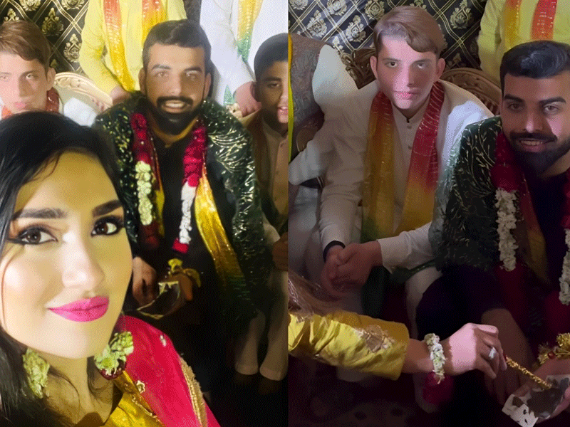 Glimpse inside Shadab Khan’s close-knit Mehndi function