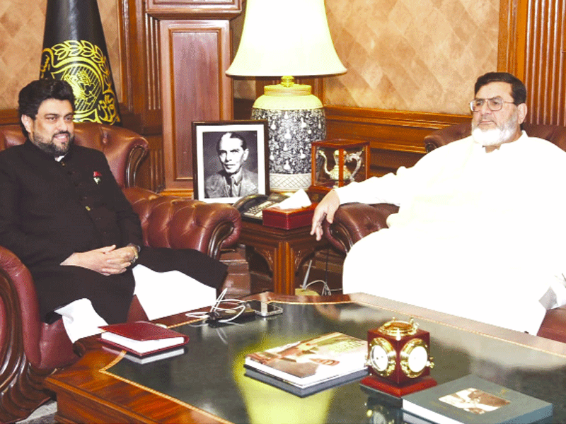 Aqeel Karim Dhedi, Governor Sindh discuss business, trade