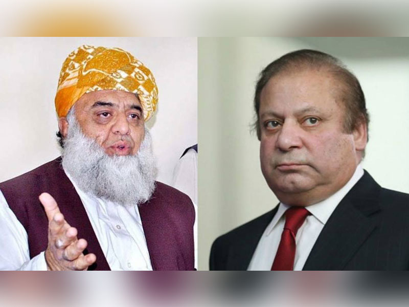 Fazlur Rehman contacts Nawaz Sharif