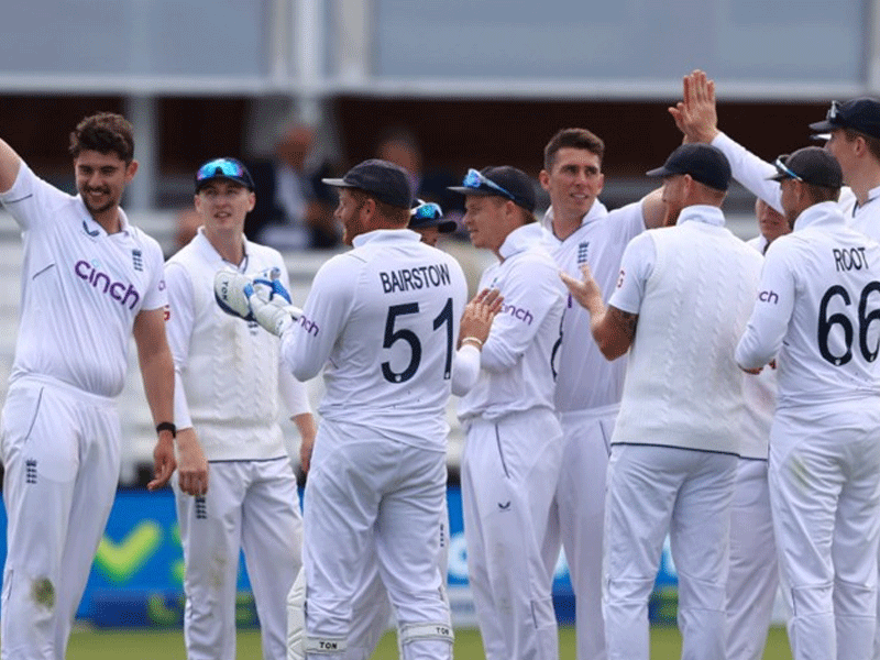 Tongue takes five wickets as England crush Ireland