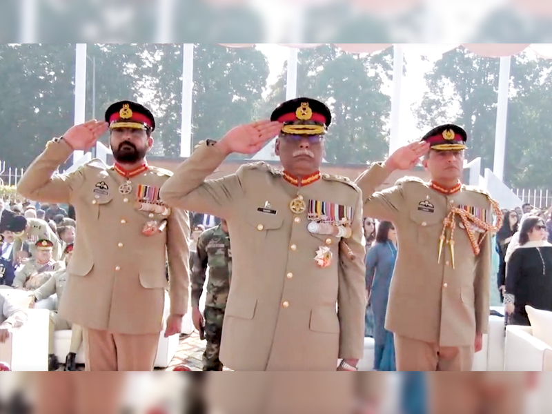 CJCSC Gen Sahir Mirza takes charge of office