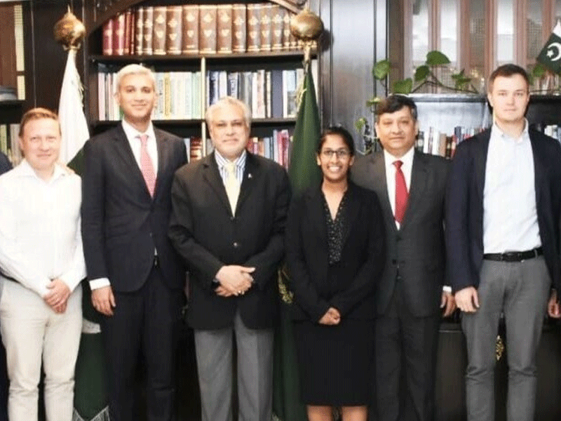 Ishaq Dar, JP Morgan UAE MD discuss economic situation