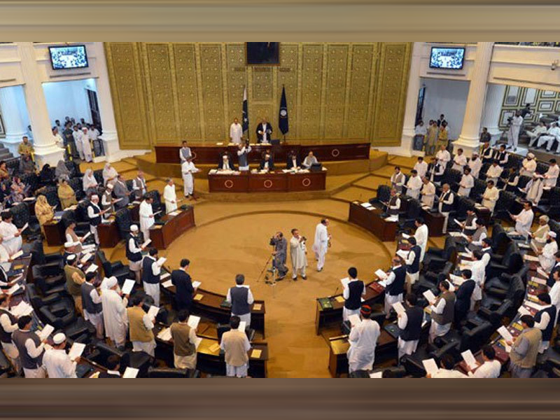 KP Assembly swearing-in marred by rowdyism and jibes