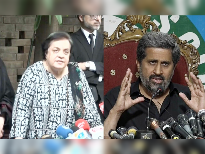 Shireen Mazari, Fayyaz Chohan quit PTI over party’s ‘policy of violence’