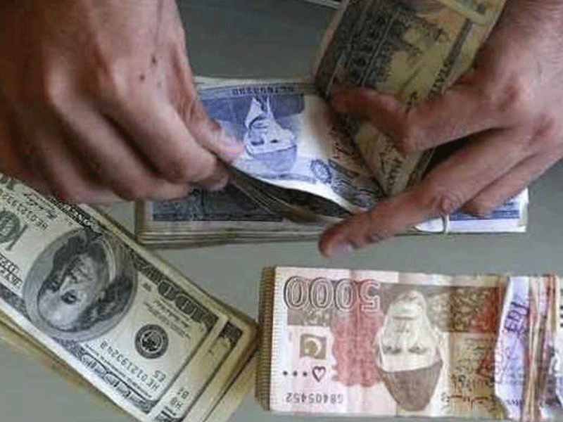 Rupee sheds value against dollar, closes at 283.92