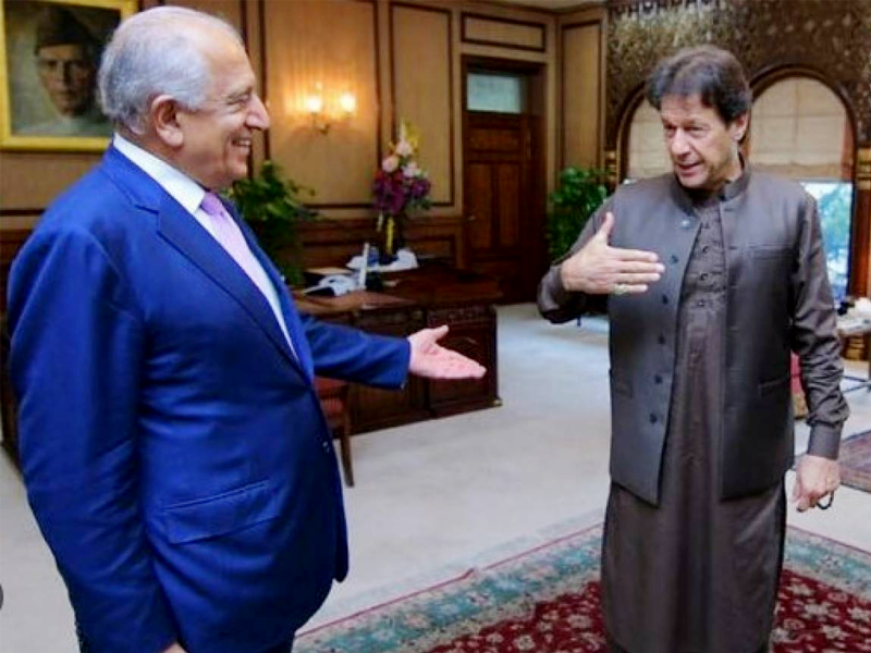 Zalmay Khalilzad comes out in Imran’s support