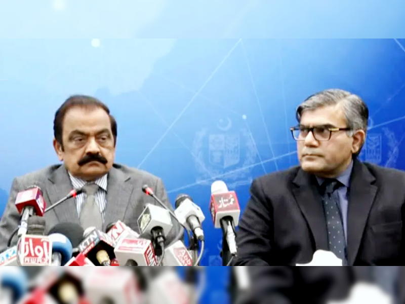 India behind all terrorism activities in Pakistan: Rana Sanaullah