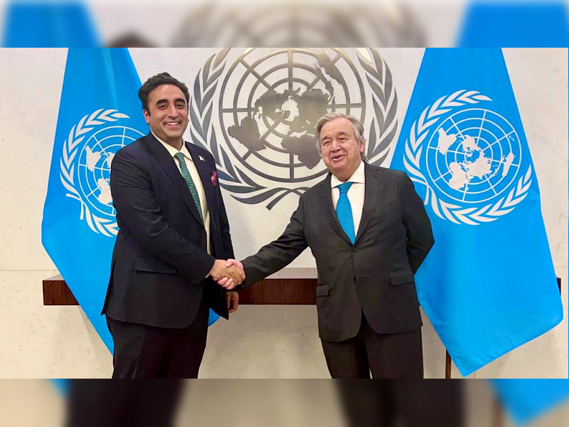 Bilawal praises UN Secy General for support during heavy floods