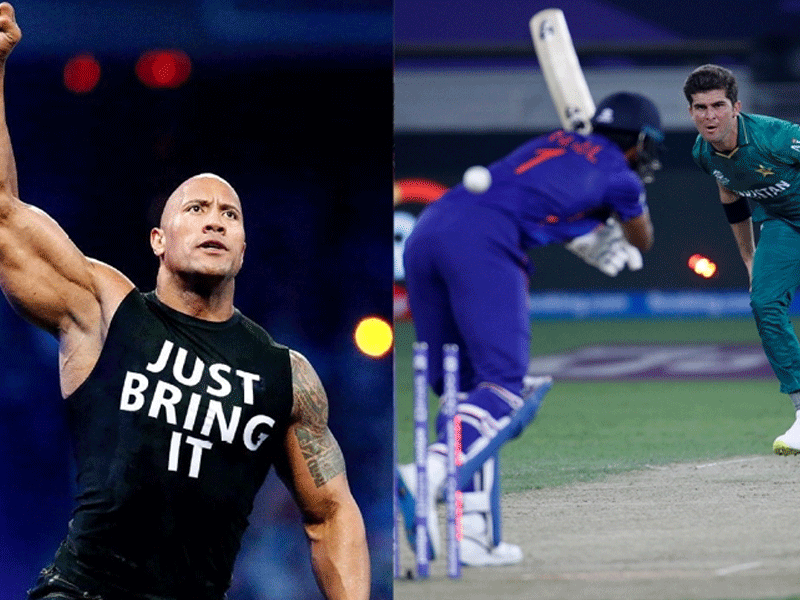 The Rock hypes up Pak-India clash