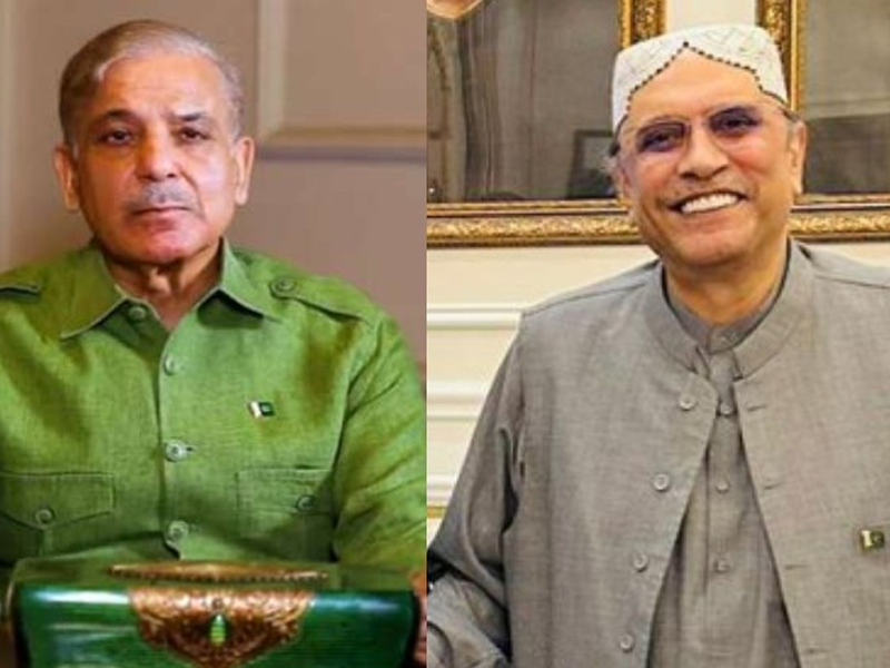 President Zardari, PM Shehbaz hold key huddle