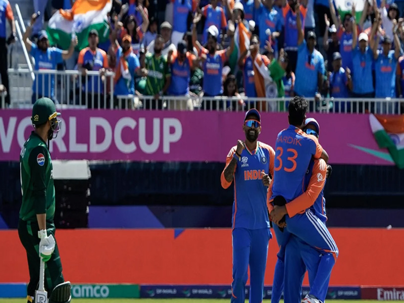 India edges Pakistan in seesaw T20 World Cup thriller