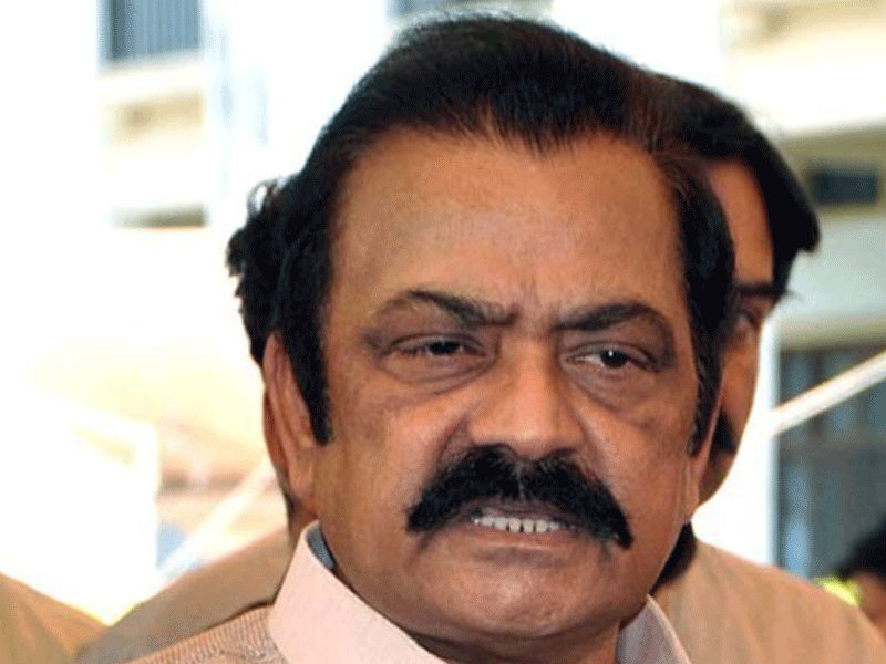 Imran ‘fitna’ misleading youths: Rana Sanaullah