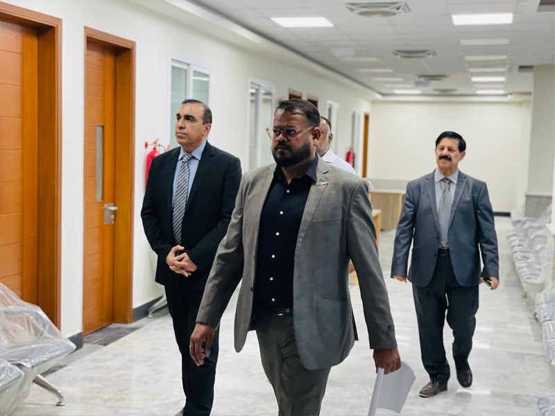 Vice Chancellor Ziauddin University visited Sukkur Campus