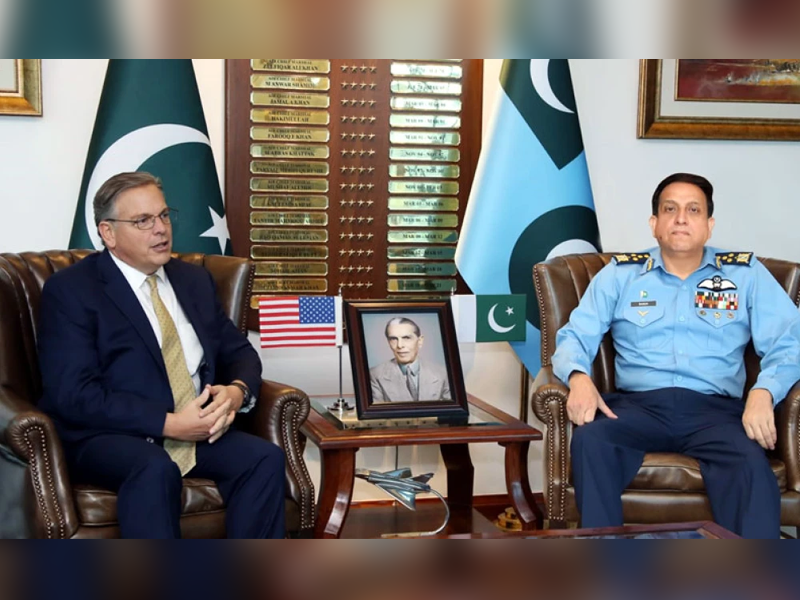 US envoy, Air Chief discuss professionalism, exchange of knowledge